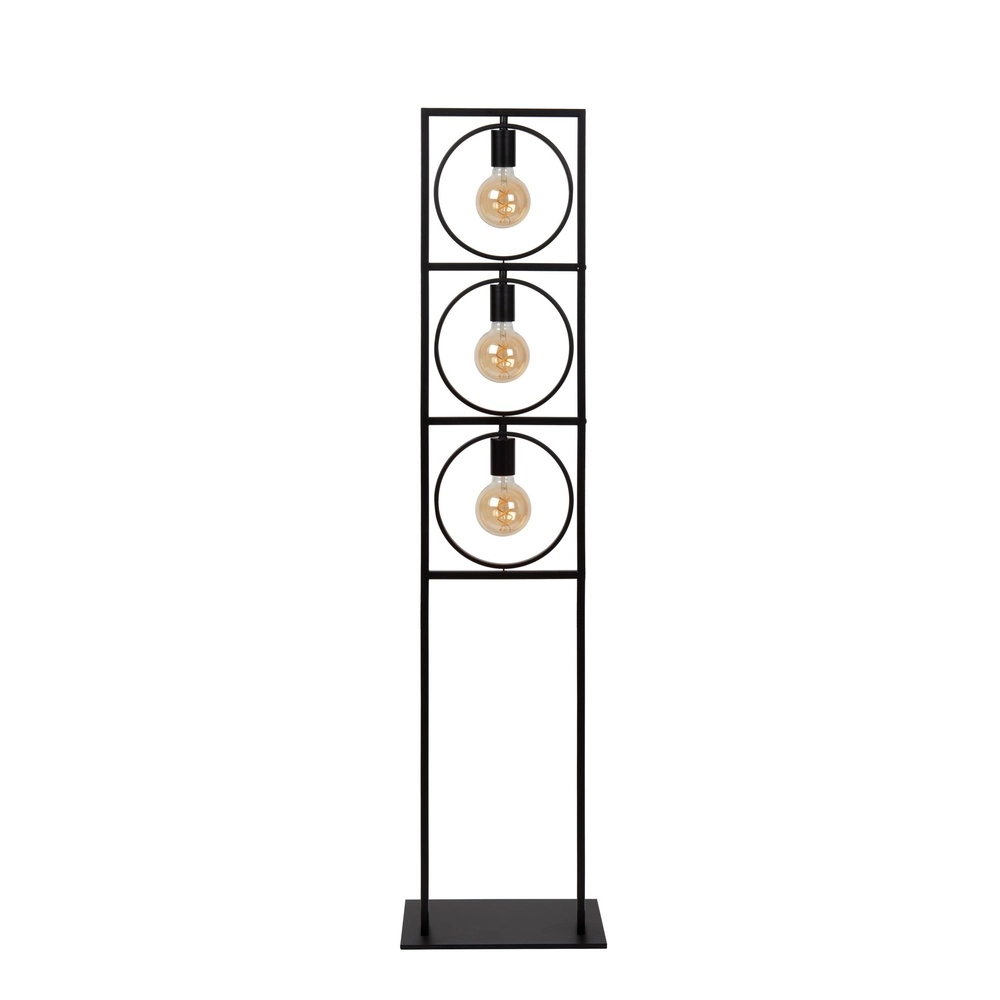 Unique floor lamp Suus 3-light black