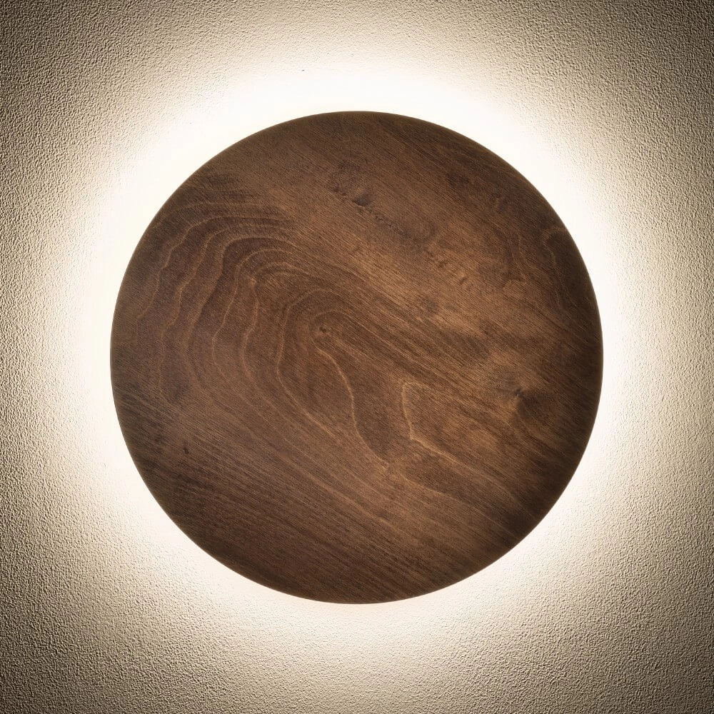 Wall lamp Ring Timber L LED wood Lyora 5903139112918