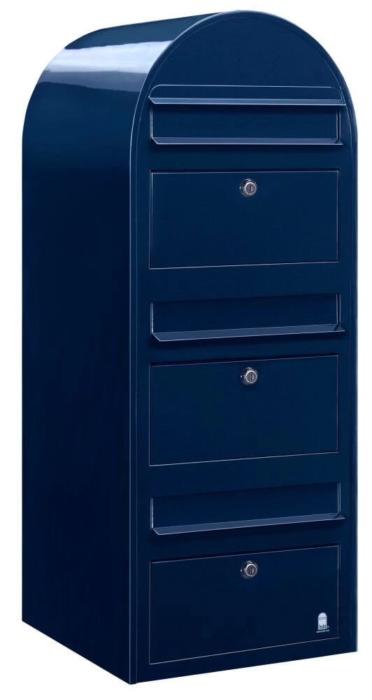 Mailbox Trio 5003 Dark blue