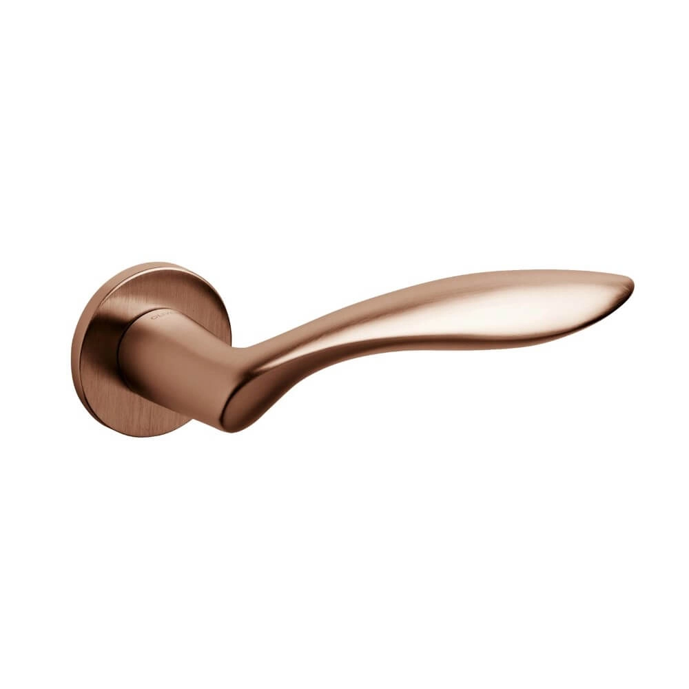 Design door handle Onda Matte copper