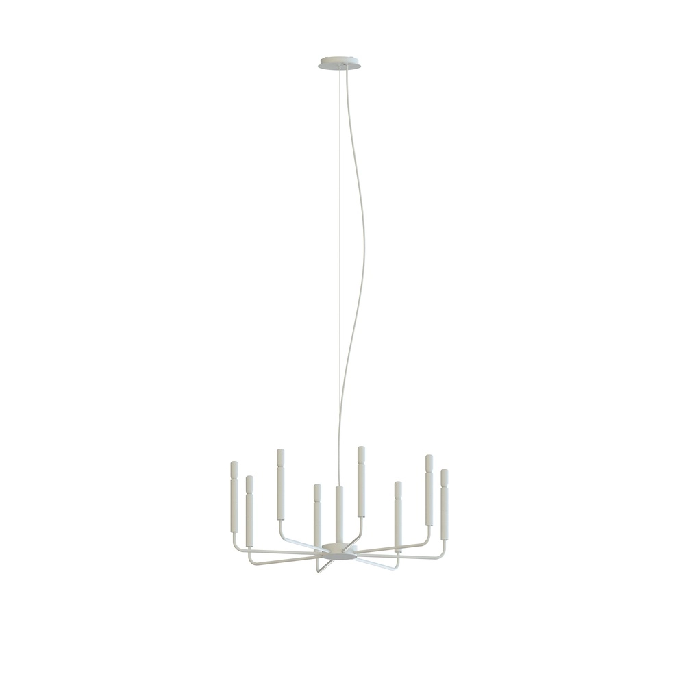 Modern chandelier Orto grey Ø 73cm