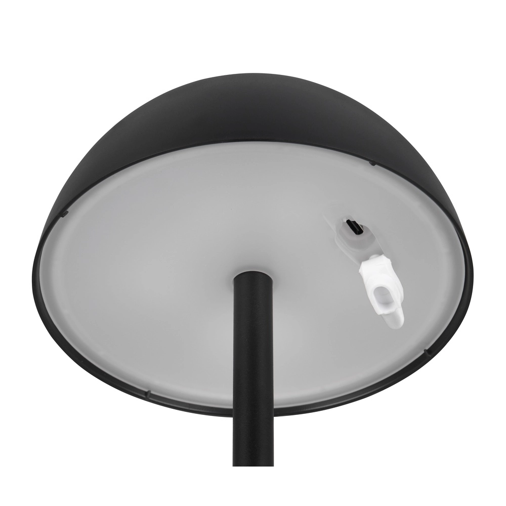 Table lamp Ricardo black Ø 13.5cm Trio 4017807601794