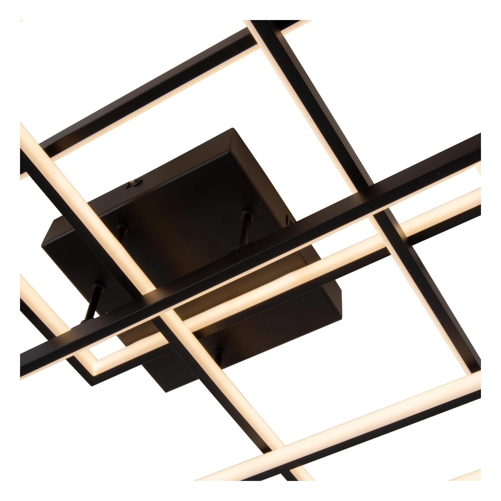 Design ceiling light Lokero Black Lucide 5411212782953