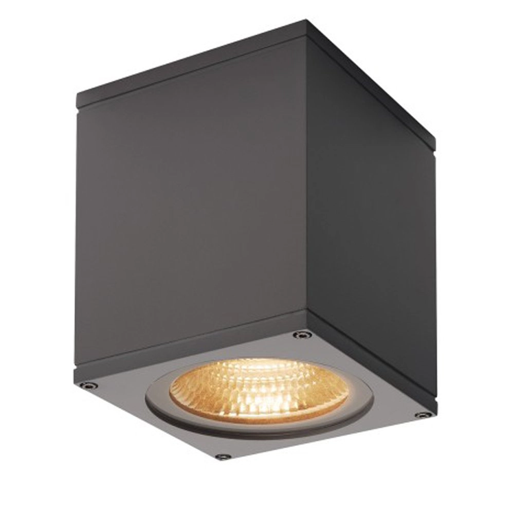 Ceiling and wall spotlight Big Theo 17.5w - 3000K - 14cm anthracite