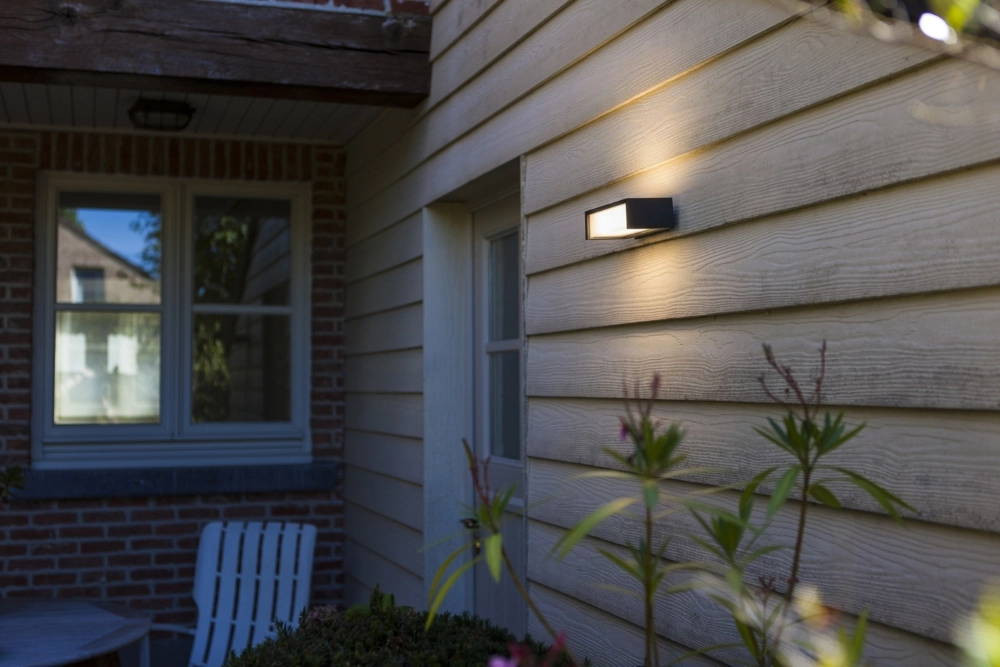 Modern wall lamp Telis Grey with Solar Lutec 6939412018133