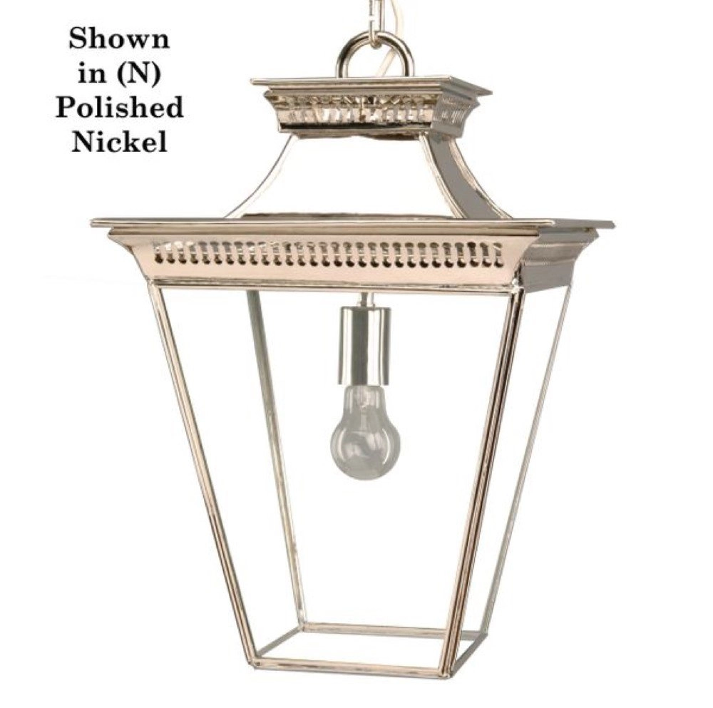Antique pendant lamp Pagoda M 1-light - antique copper (ant) Limehouse