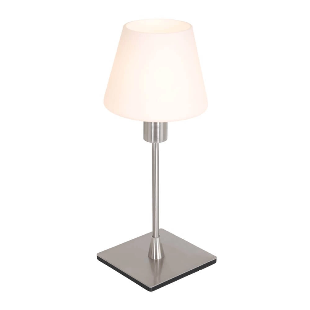 Stainless steel table lamp Ancilla