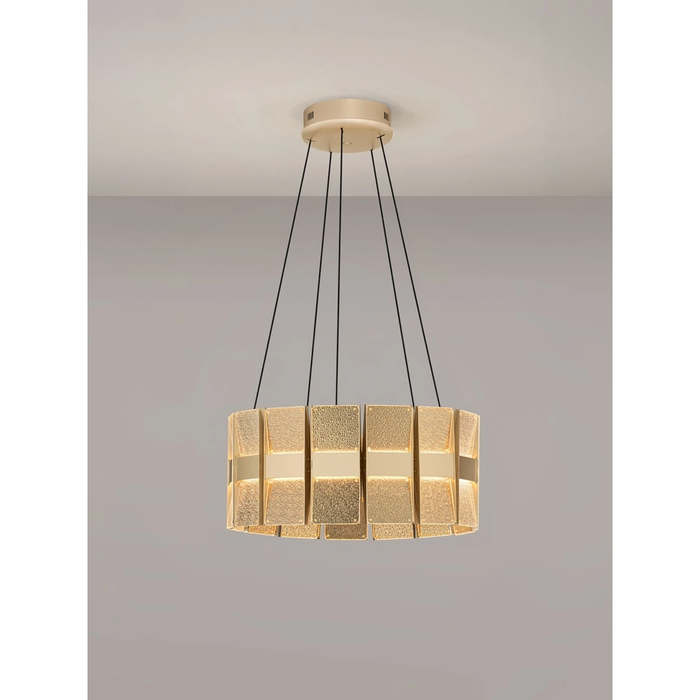 Design pendant lamp Montez Gold Lyora 5212063503847