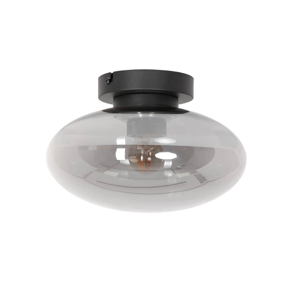 Glass ceiling lamp Reflexion oval Ø 25cm Steinhauer 8712746161328