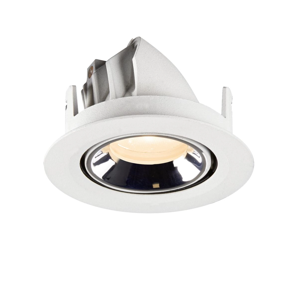 Recessed spotlight Numinos Gimble XS white/chrome 2700K - 20deg SLV 4024163307178