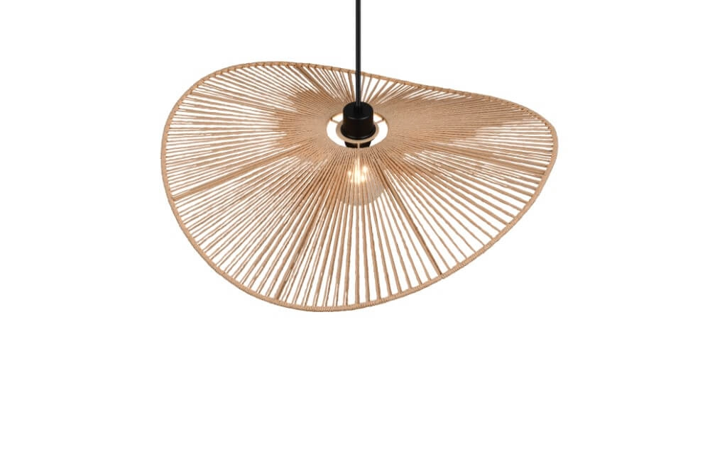 Japandi pendant lamp Laurine Ø 58cm Trio 4017807637625