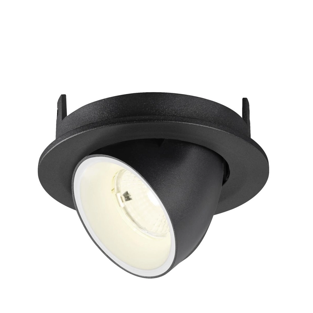 Recessed spotlight Numinos Gimble S black/white 4000K - 55deg SLV 4024163313322