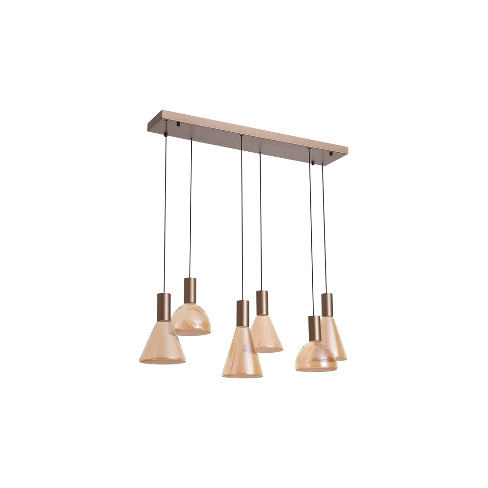 Pendant lamp Cannes 6-light Searchlight 5053423299341