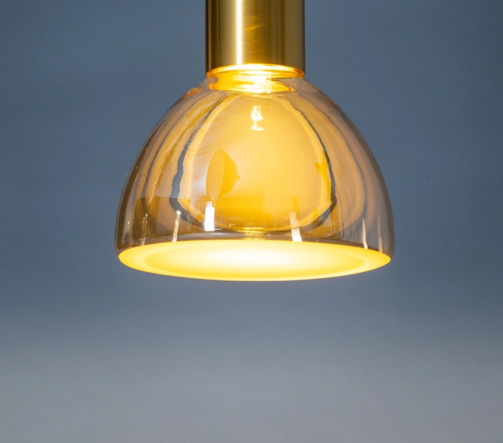 Golden ceiling lamp Lisa Ø 17cm ETH 8720195310228