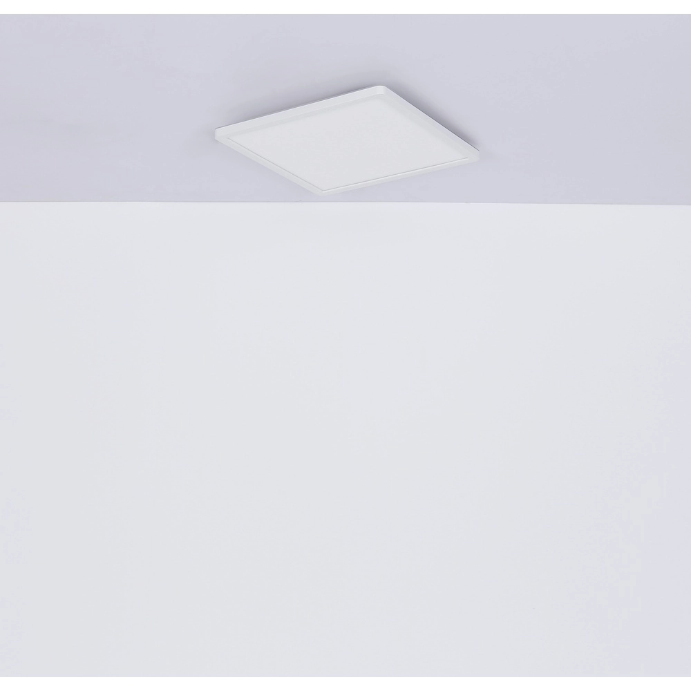 Ceiling light Sapana square 29.4cm white Globo 9007371402403