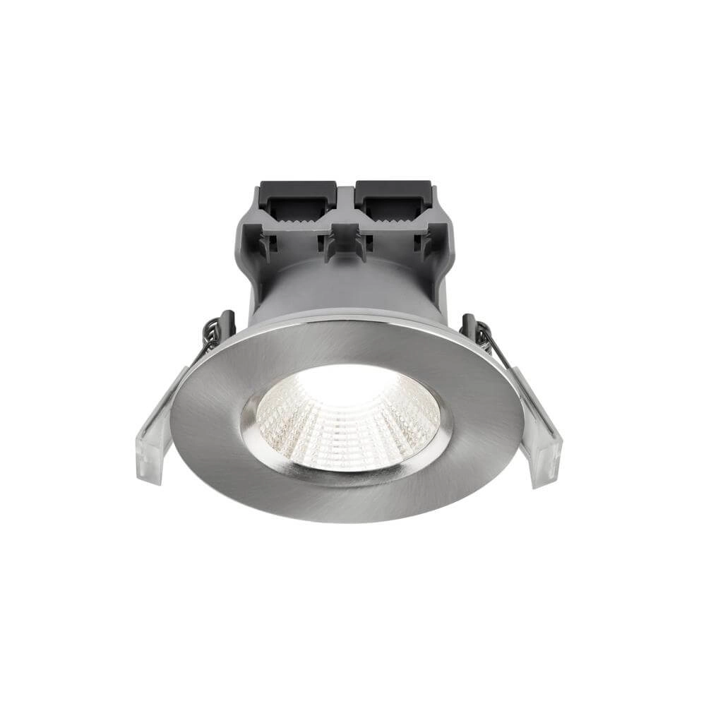 Brushed metal recessed spotlight Fremont 4000K
