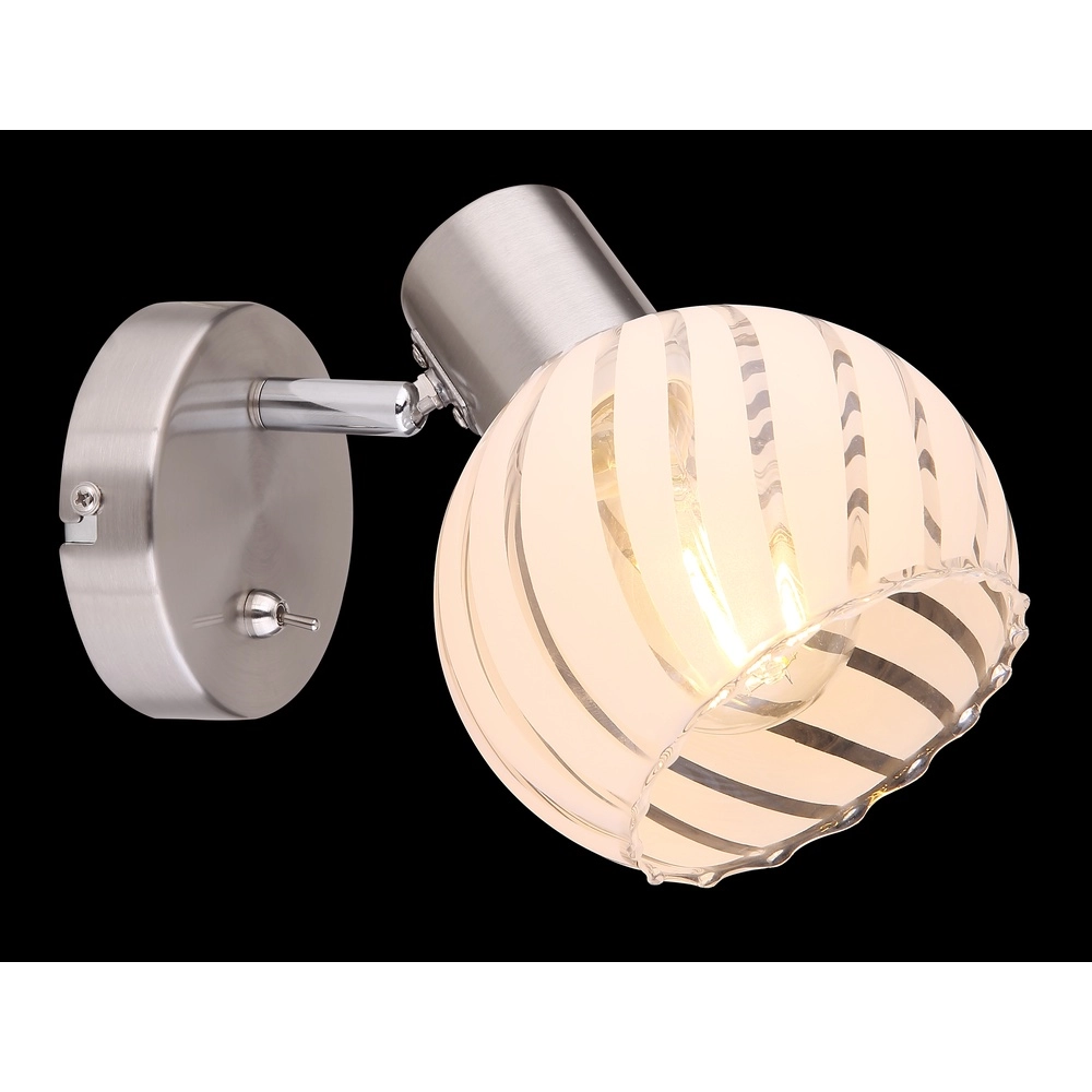 Wall light Willy nickel Globo 9007371400102