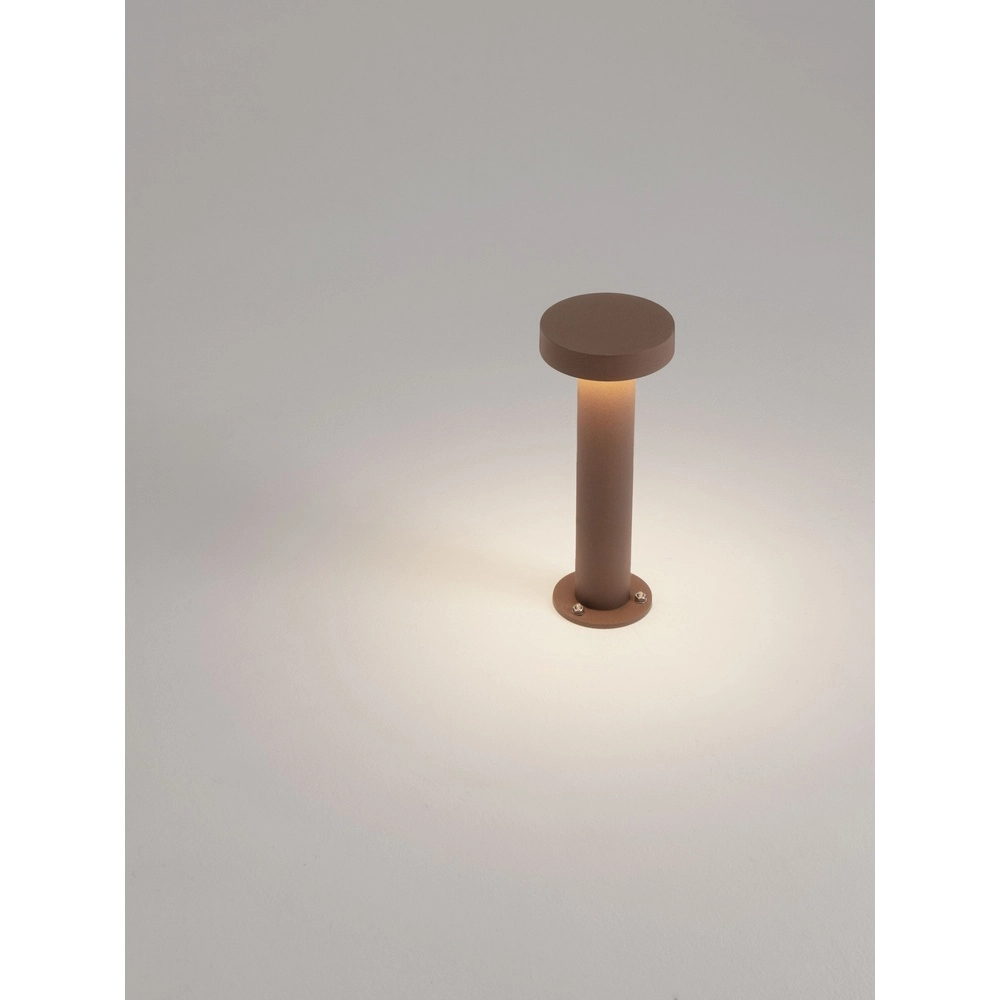 Desing garden lamp Gong rust brown 30cm - 3000K Lyora 5212017496218