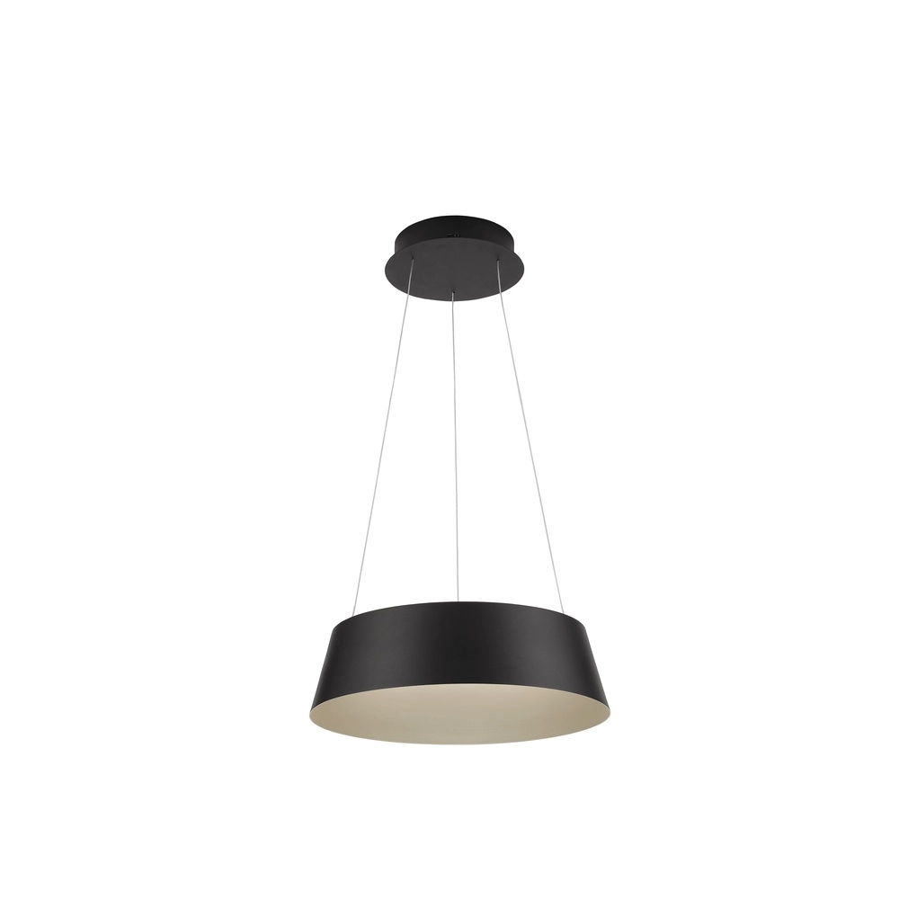 Pendant lamp Alba black Ø 42cm Lyora 5212017439017