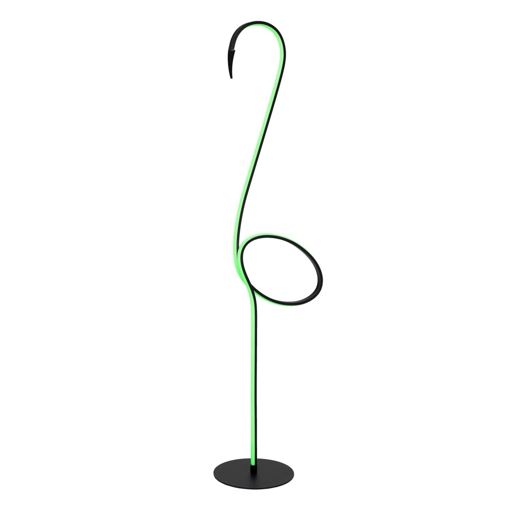 Floor lamp Flamingo Black Lucide 5411212051547