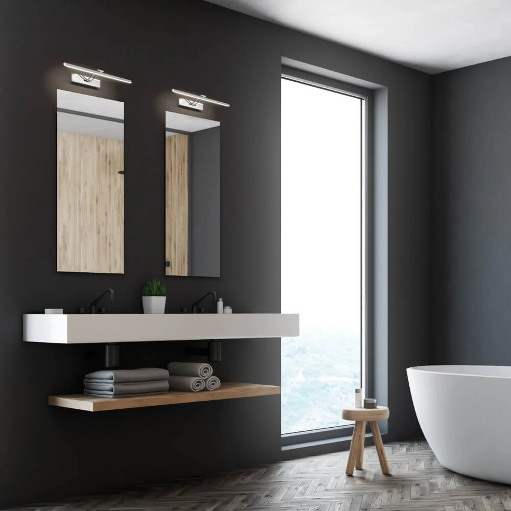 Bathroom wall lamp Baabe adjustable Fischer & Honsel 4001133301275