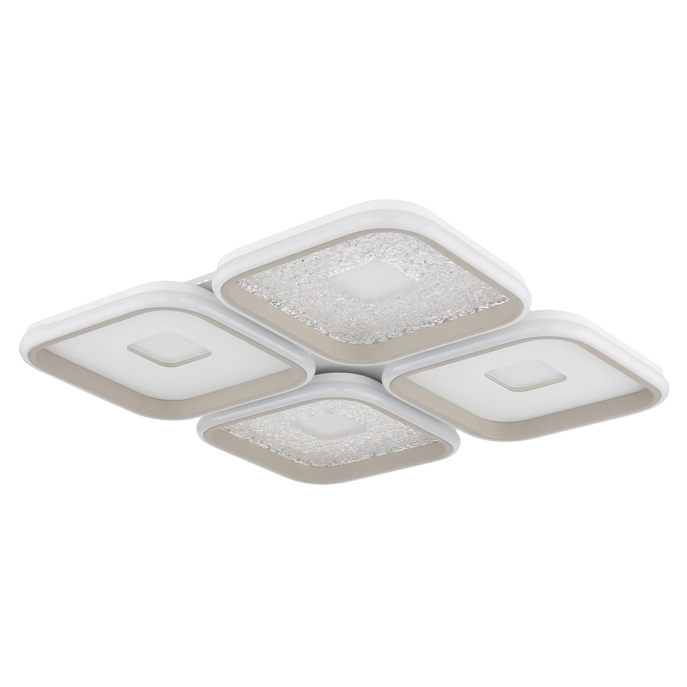 Modern ceiling lamp Mosaiko 54 x 54cm sand brown Globo 9007371572762