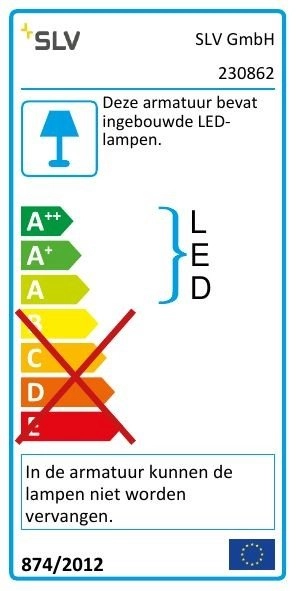 LED outdoor lamp Iperi WL downlight SLV 4024163126885