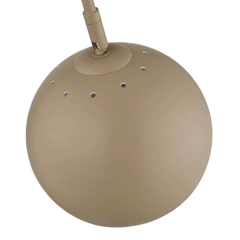 Modern floor lamp Benno sand brown Globo 9007371507566