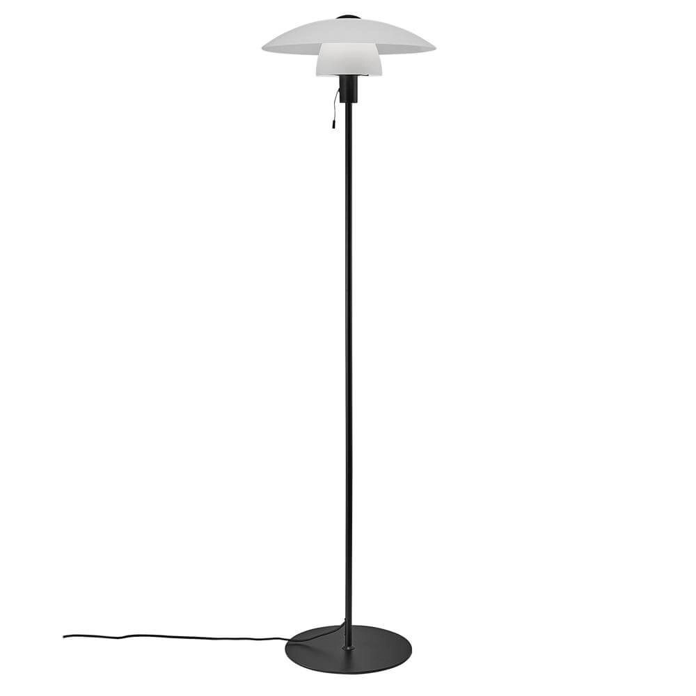 Modern floor lamp Verona black and white Nordlux 5704924001659