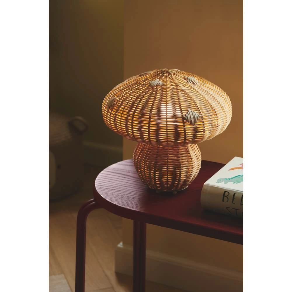 Rattan table lamp Allie Ø 30cm Nordlux 5704924018794