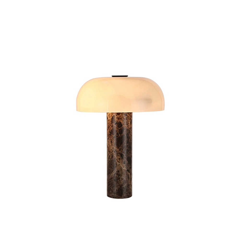 Marble Table Lamp Barbara Ø 30cm - 2x E14