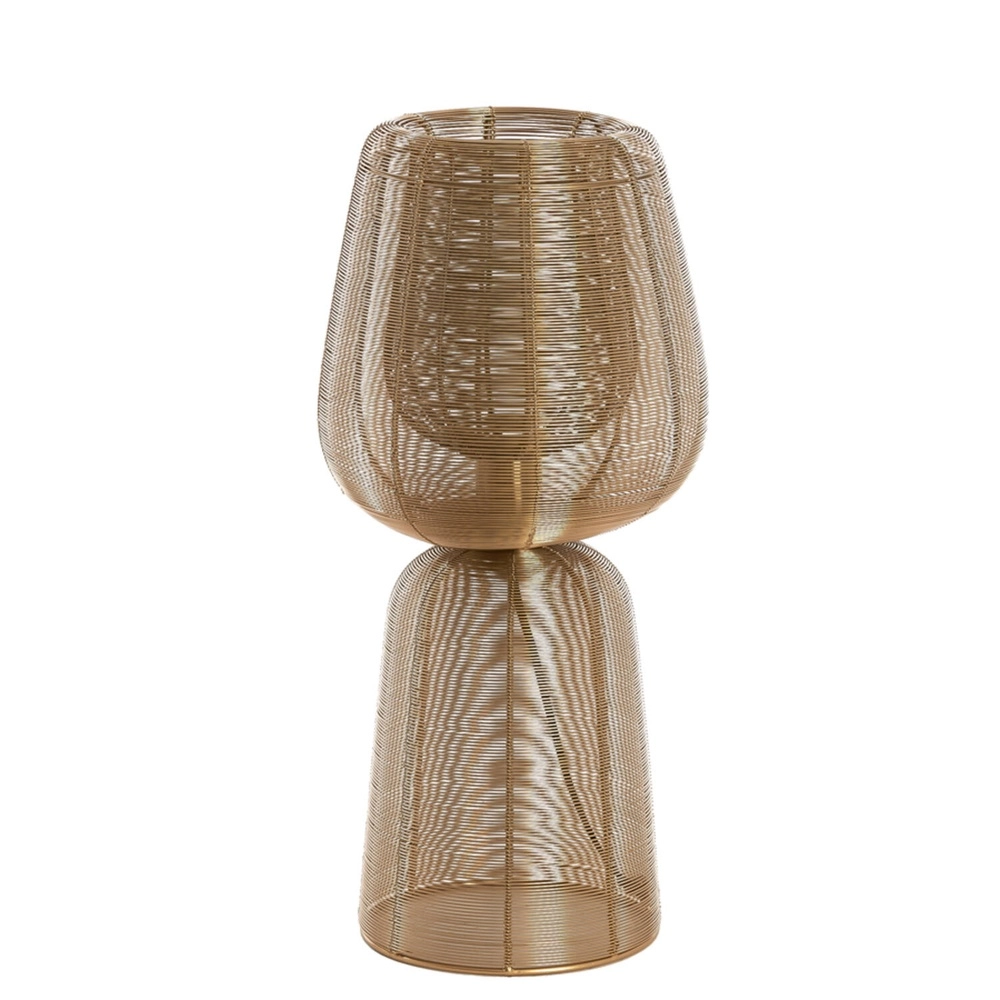 Table lamp Aboso gold Ø 24cm