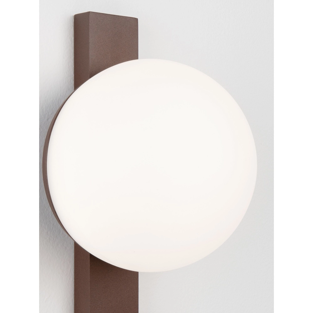 Unique wall lamp Remi Rusty brown with white bulb Lyora 5212017494481