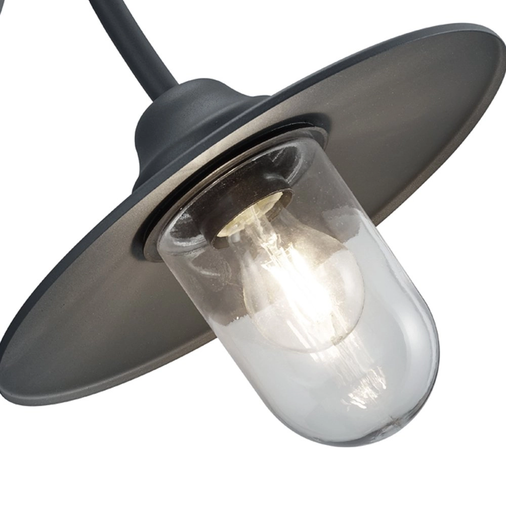 Anthracite stable lamp Brenta Trio 4017807445411