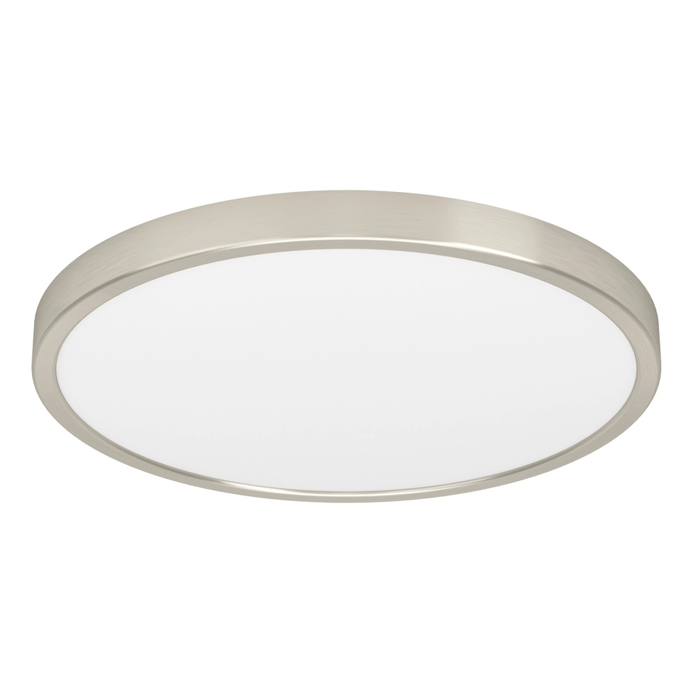 IP44 Zigbee lamp Fueva 6-Z round - stainless steel - Ø 38,9cm