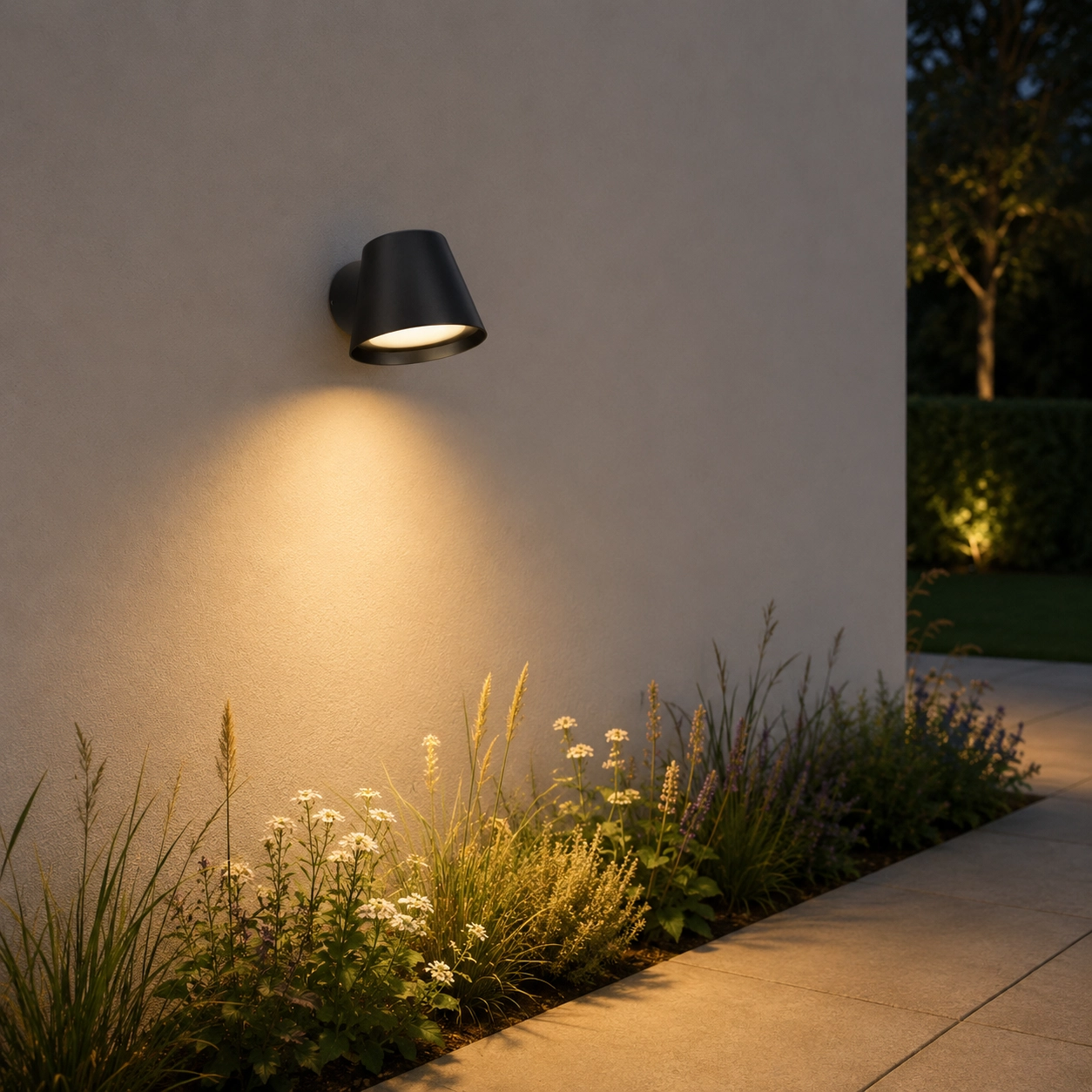 Design wall lamp Bell Black