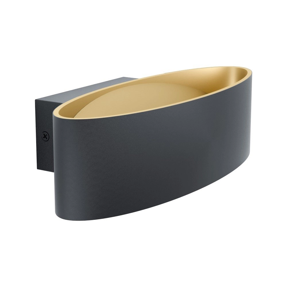 Black wall spotlight Maccacari