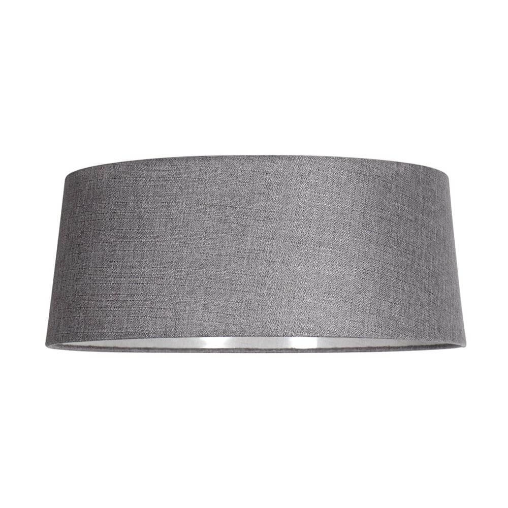 Floor lamp Zig-Zag black with grey shade Ø 48cm Steinhauer 8712746179354