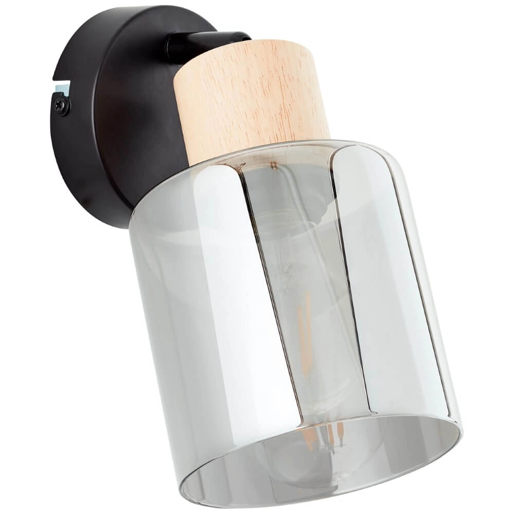 Wall lamp Weald black Brilliant 4004353413070