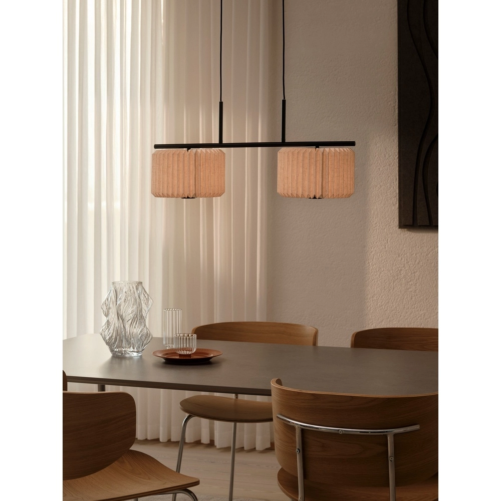 2L pendant lamp Vivienne Sand - Scandinavian