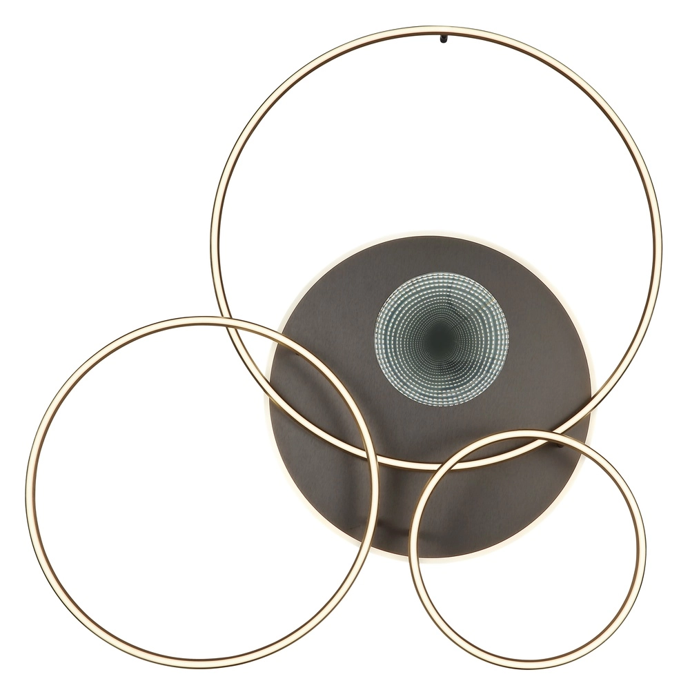 Modern ceiling lamp Invertina gold 126cm Globo 9007371453016