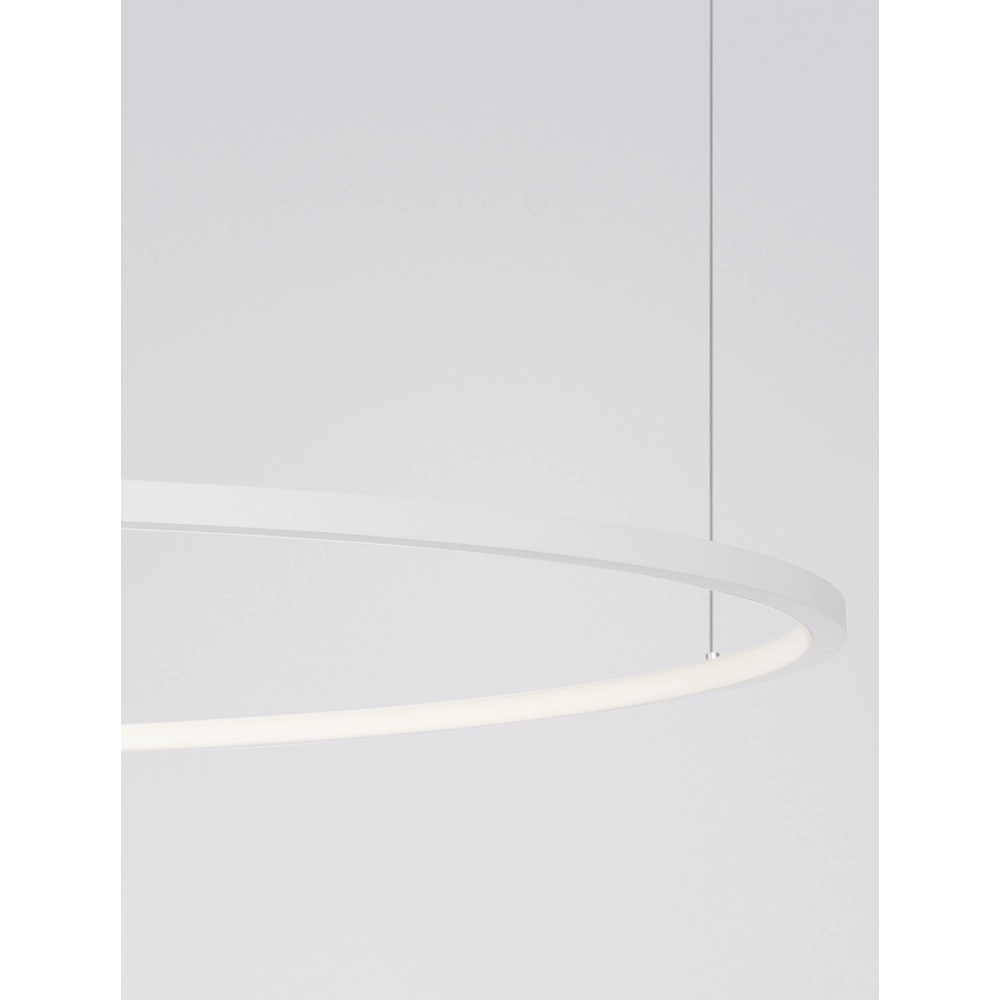 Round pendant lamp Tarquin white Ø 100cm Lyora 5212017438331