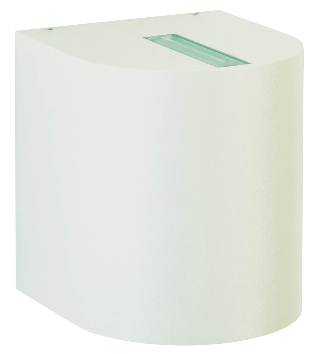 Led wall lamp Bolly white small-wide