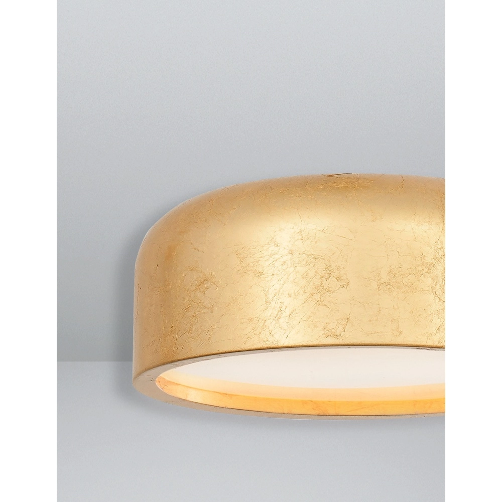 Design ceiling lamp Perleto gold Ø 35cm Lyora 5212017419576