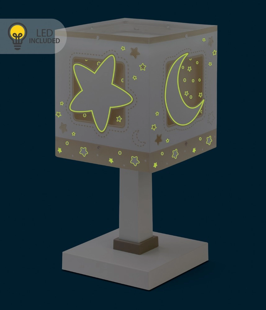 Table lamp Moonlight white glow in the dark Dalber 8420406002415