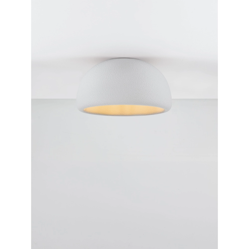 Modern ceiling lamp Davo grey Ø 43cm Lyora 5212017495723