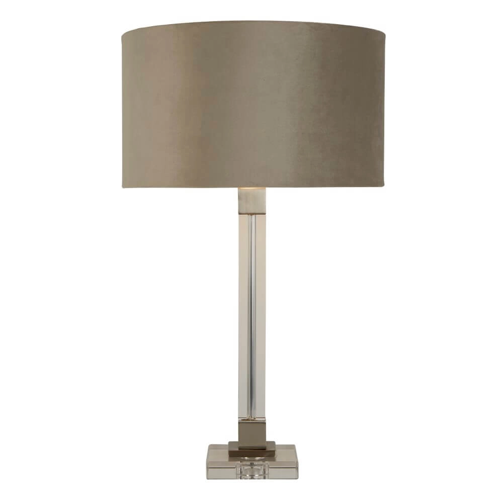 Design table lamp Scarborough Gold with bronze cap