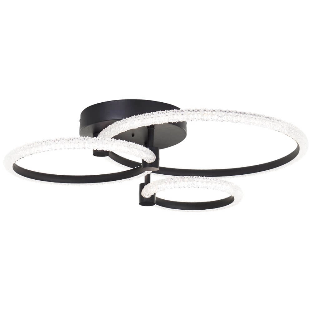 Round ceiling lamp Aydin black