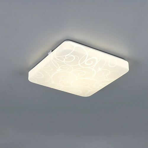 Square ceiling light Mandria IV white
