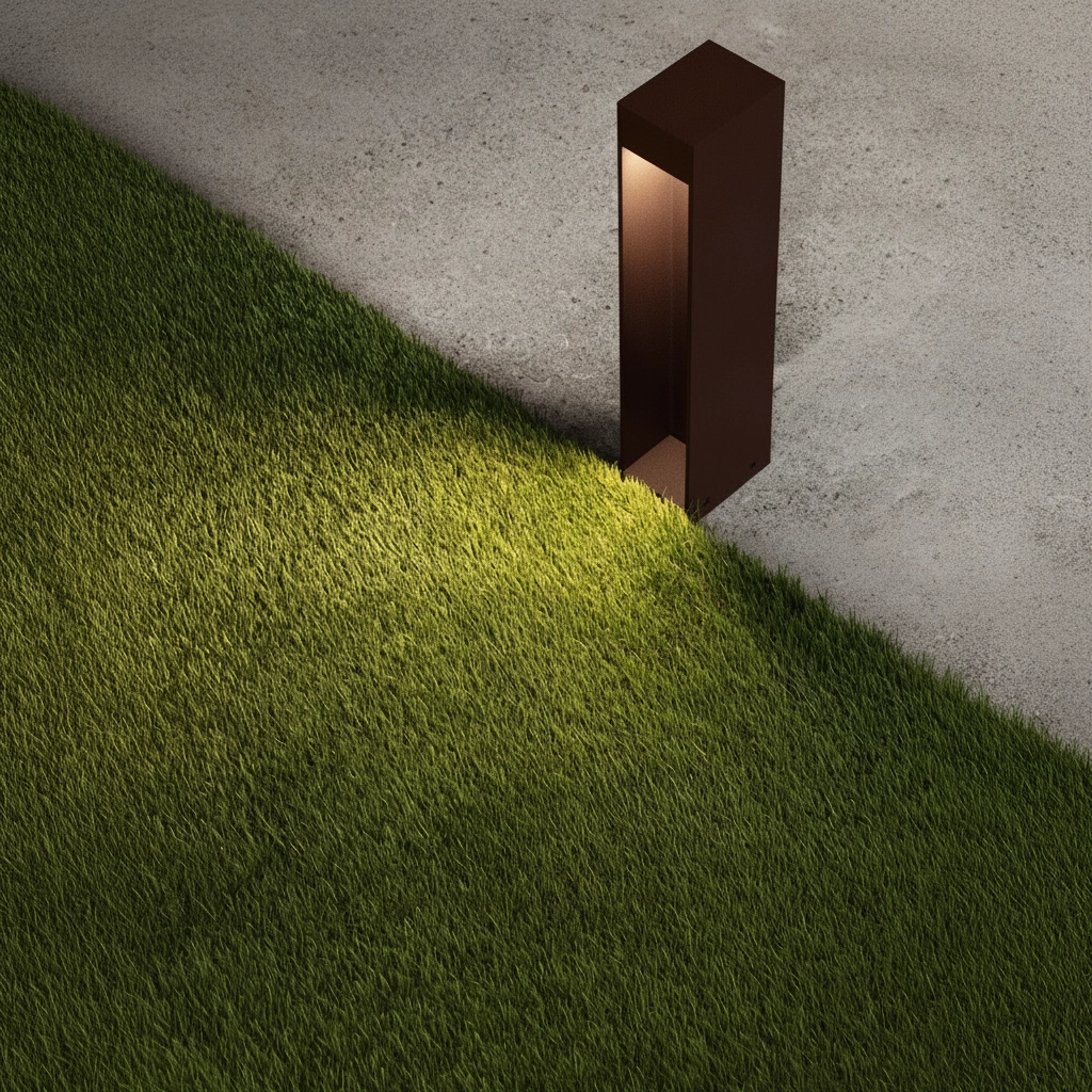Path lighting Lumix Rust brown 35cm